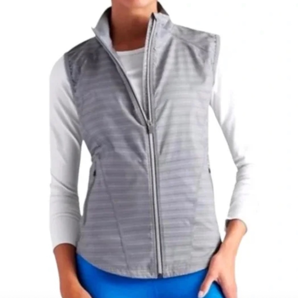 Athleta Jammin Lightweight Running Vest - Vented, Reflective, Water Repellant